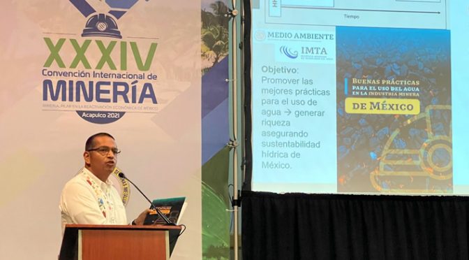 México-Diálogo circular Industria-Gobierno en la XXXIV Convención Minera en Acapulco, Guerrero (IMTA)