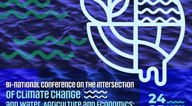 1er Conferencia Binacional sobre la Intersección del Cambio Climático, el Agua, la Agricultura y la Economía (IMTA)