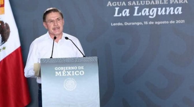 Durango- ‘Agua Saludable no se va a quedar a medias’, asegura gobernador de Durango (El Siglo de Torreón)