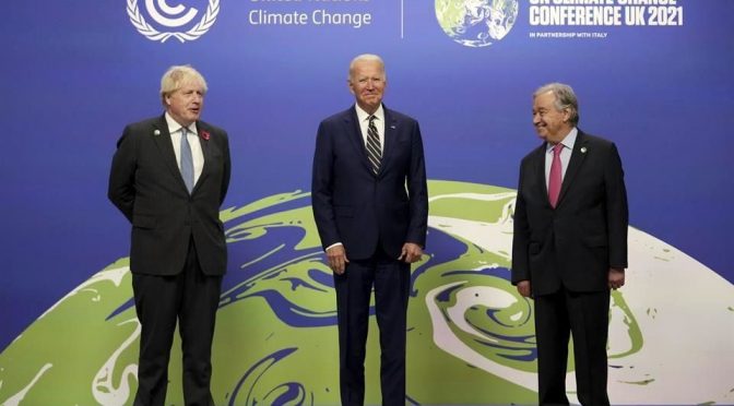 Mundo – Estamos cavando nuestra tumba, advierte ONU en COP26 (Reforma)