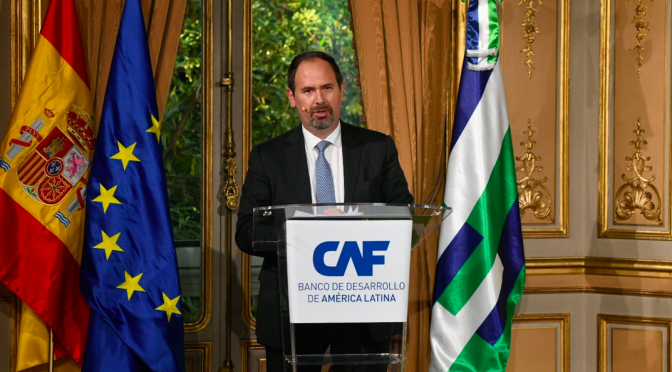 Mundo – Julián Suarez (CAF): “Las finanzas del agua y la gobernanza tienen una relación bidireccional” (iAgua)