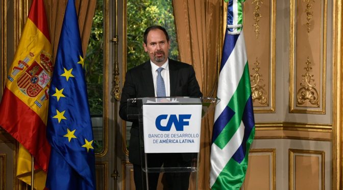 Mundo-Julián Suarez (CAF): “Las finanzas del agua y la gobernanza tienen una relación bidireccional” (iagua)