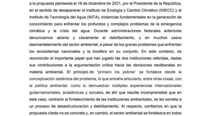 México- Pronunciamiento de la ANEA sobre la desaparición del INECC y el IMTA (ANEA)