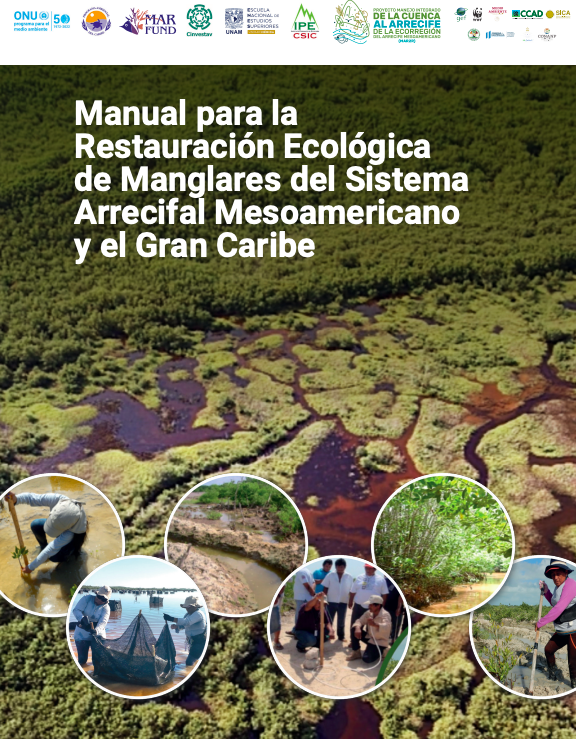 Manual para la Restauración Ecológica de Manglares del Sistema Arrecifal Mesoamericano y el Gran Caribe (UNEP)