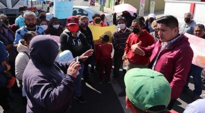 México – Por falta de agua, bloquean la carretera federal Puebla-Tlaxcala (Milenio)