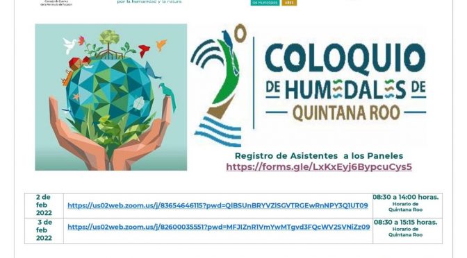 Segundo Coloquio de Humedales de Quintana Roo