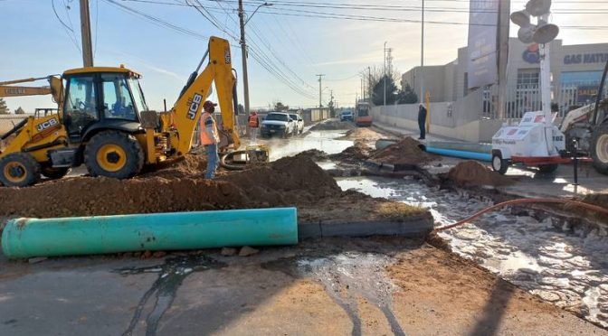Chihuahua-Suspenderán servicio de agua potable a 8 colonias por obras de la JMAS (El Heraldo de Juárez)