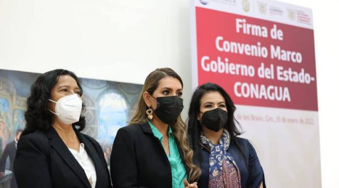 Guerrero-Evelyn Salgado y Conagua firman convenio para combatir rezago en agua potable (Publimetro)