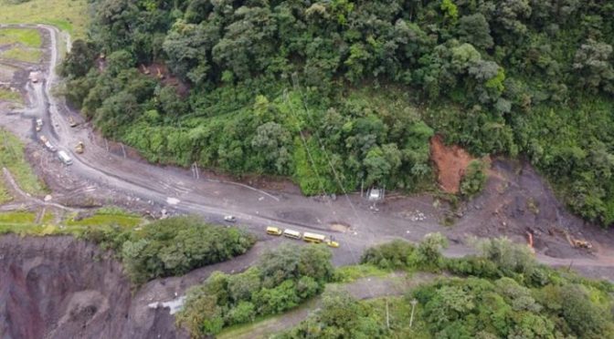Mundo-Nuevo derrame de petróleo en Ecuador se suma a la cadena de desastres provocados por la erosión del río Coca (Mongabay)