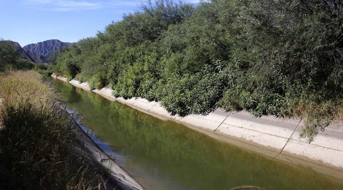 La Laguna-Agua Saludable: Realizan estudios geofísicos donde se ubicará la presa derivadora (Milenio)