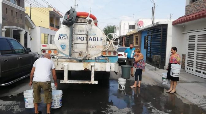 Nuevo León-Dejan sin agua a usuarios de Nuevo León hasta una semana (La Jornada)