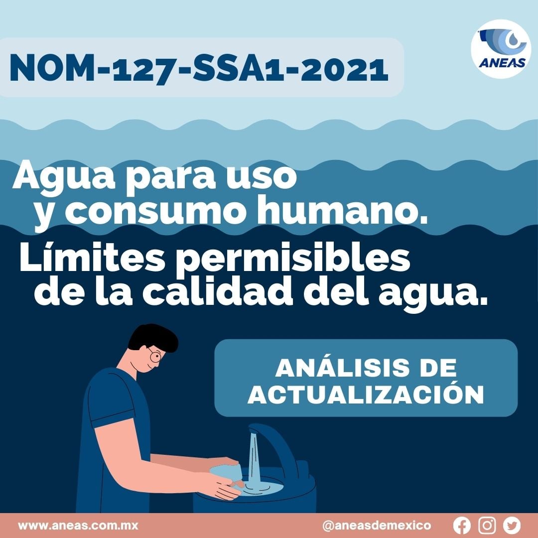 Análisis de la Actualización de la NOM-127-SSA1-2021, Agua para uso y consumo humano. Límites permisibles de la calidad del agua (ANEAS)