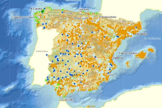 España – El Gobierno publica el mapa de aguas afectadas por contaminación por nitratos (El Confidencial)