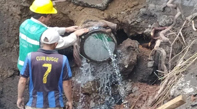 CDMX – Repara Sacmex la mega fuga que dejó sin agua a Iztapalapa (24 Horas)