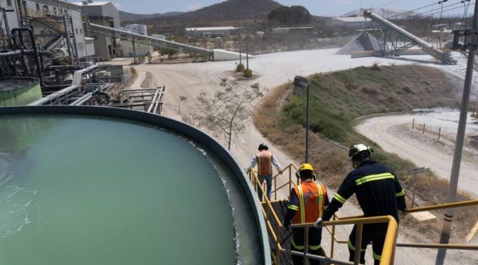 Oaxaca – “Adopta” minera planta de tratamiento de aguas residuales en el Valle de Ocotlán, Oaxaca (El Universal)