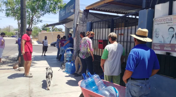 La Paz – Se agudiza crisis de agua en La Paz, BCS; cierran purificadoras (El Universal)