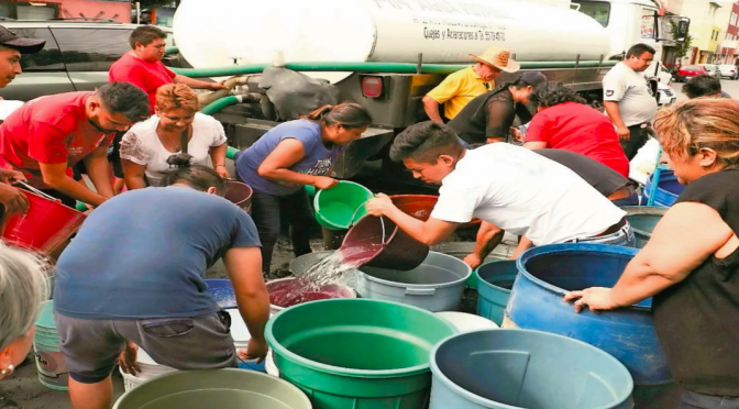 México – INEGI: crisis de agua, por falta de tratamiento (El Universal)