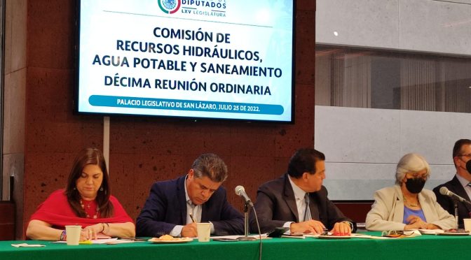 México – Presentan en San Lázaro documento sobre datos del agua en México (Canal del Congreso)