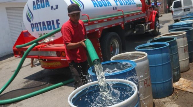 CDMX – Piden nuevas medidas contra la escasez de agua en la CDMX (La Razón)