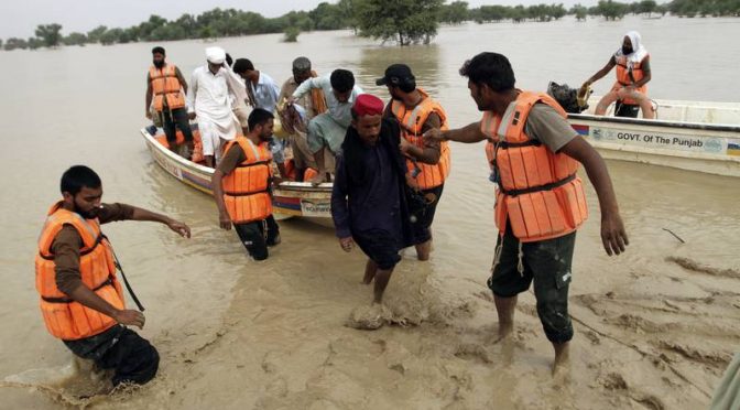 Pakistán – Lluvias en Pakistán: ‘Una tercera parte del país terminará bajo el agua’, advierte funcionaria (El Financiero)