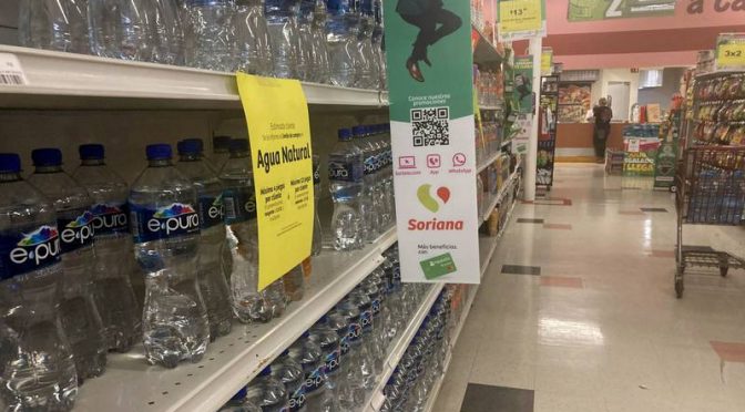 Nuevo León – Justo en la sed: precio de agua embotellada y en garrafón sube hasta 20% en Nuevo León (El Financiero)