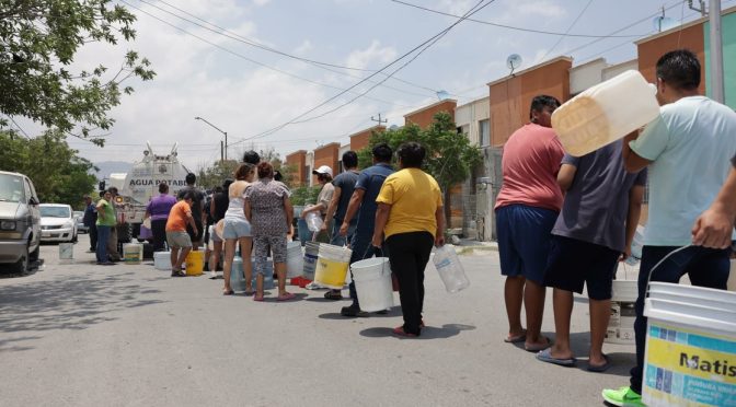 Nuevo León – Casi 500 colonias de 15 municipios de Nuevo León, sin agua; llueve poco (La Jornada)