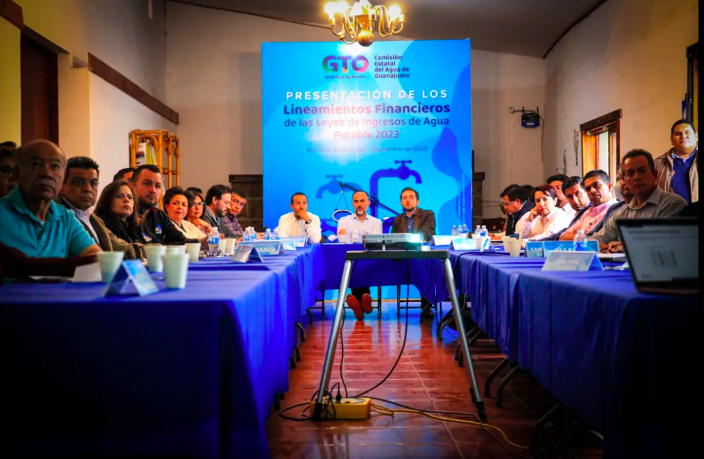 Guanajuato – Presentan lineamientos financieros de las leyes de ingresos en materia de agua potable 2023 (Guanajuato.gob)