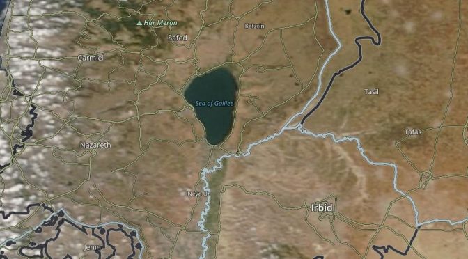 Israel – Israel rellenará el menguante Mar de Galilea con agua desalinizada (Tiempo.com)