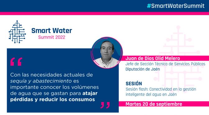 España – Juan de Dios Olid: “Es importante conocer el volumen de agua que se gasta para atajar la pérdidas” (iAgua)