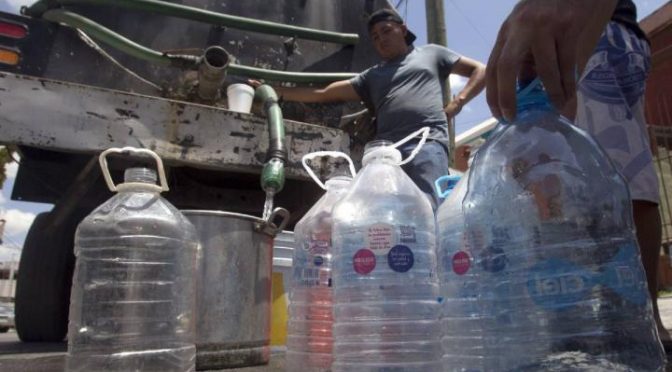 CDMX – Discuten por falta de agua en alcaldía Venustiano Carranza (Imagen Radio)