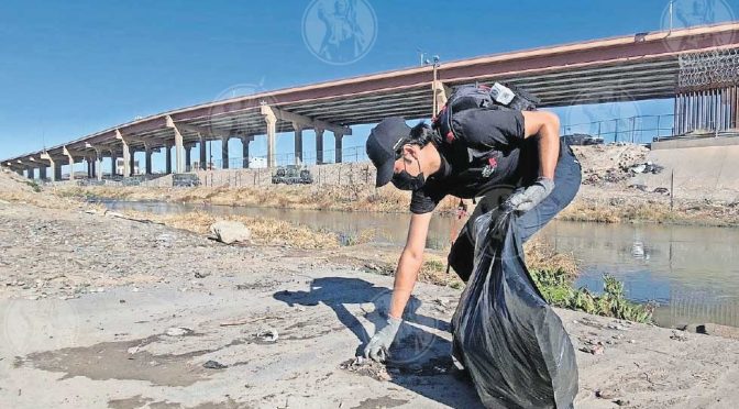 Ciudad Juárez.- Se unen para limpiar el río Bravo (El Diario de Juárez)