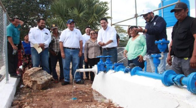 Yucatán – Tekax: Al fin llega el agua potable a cuatro apartadas comisarías (Diario de Yucatán)