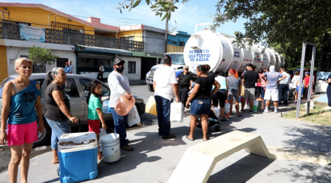 Nuevo León-Gobierno de San Nicolás ya se prepara para posible desabasto de agua (Reporte Índigo)