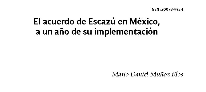 El Acuerdo de Escazú en México, a un Año de su Implementación (InterNaciones)