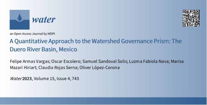 Una aproximación cuantitativa al prisma de la gobernanza de cuencas hidrográficas: la cuenca del río Duero, México (water-MDPI)