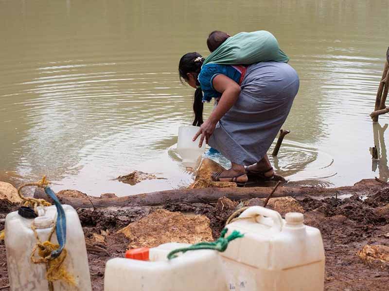 Chiapas- Sin acceso al agua y drenaje (El Diario de Chiapas)