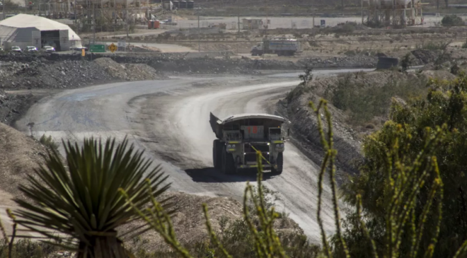 México – Prohibir concesiones mineras en zonas con poca agua, propone Ejecutivo federal (Expansión Política)