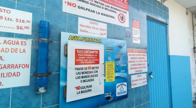 Tamaulipas – Verifica Coepris las puriﬁcadoras de agua (El Sol de Tampico)