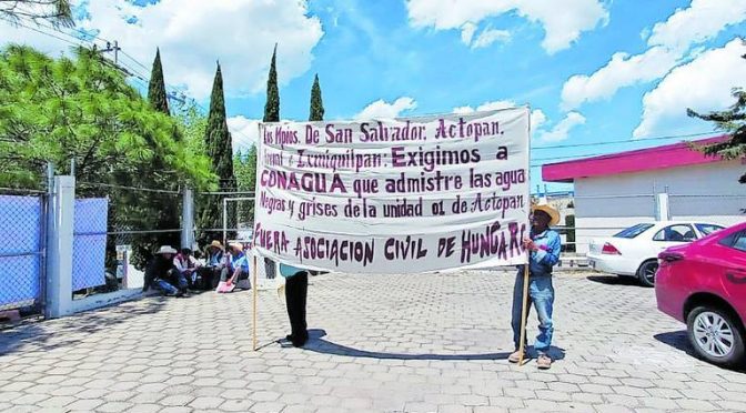 Hidalgo – Piden que Comisión se encargue de agua de riego (El Sol de Hidalgo)