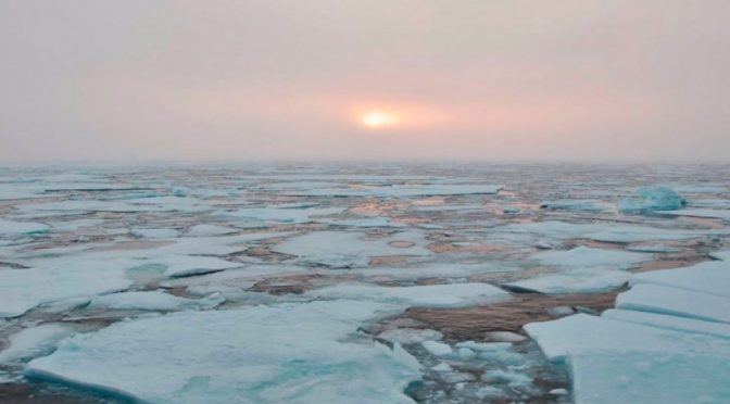 Mundo-Señales para una gran liberación de agua dulce en el Océano Ártico (iAgua)