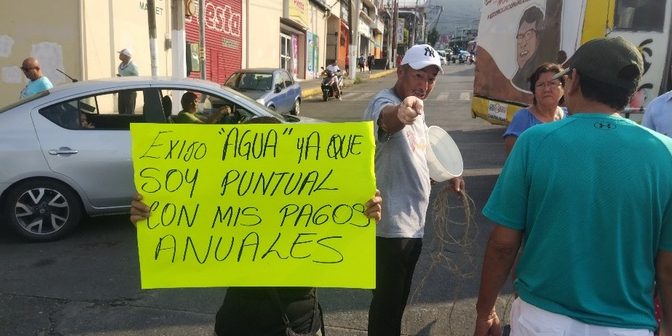 Guerrero-Protestan por falta de suministro de agua en Acapulco  (La jornada)