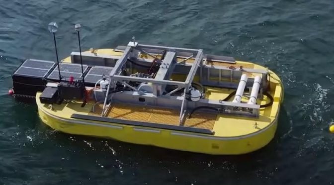 Internacional-Así es el prototipo de desalinizadora flotante que produce agua aprovechando la fuerza de las olas(La Vanguardia)