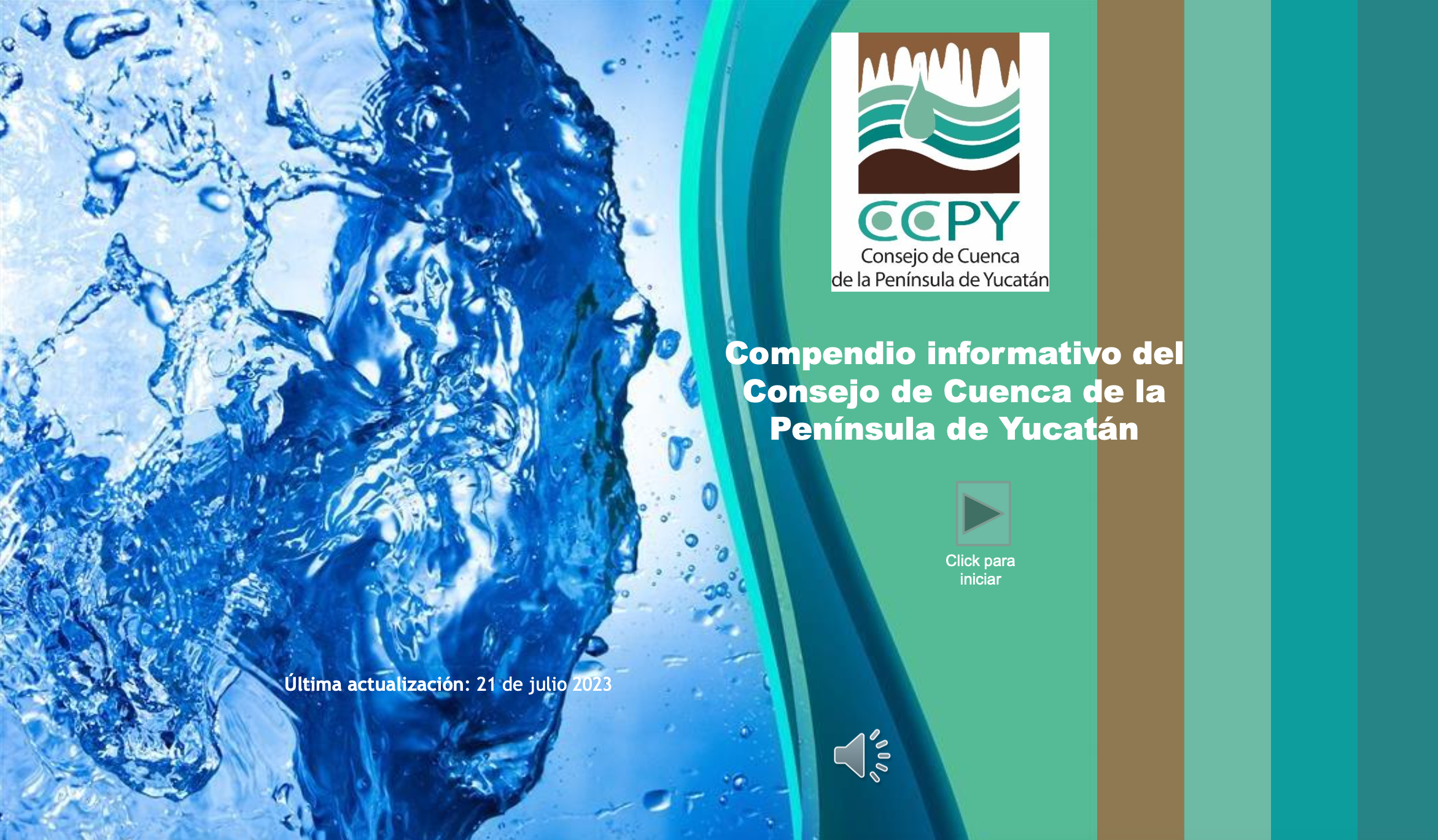 Compendio informativo del Consejo de Cuenca de la Península de Yucatán (CCPY)