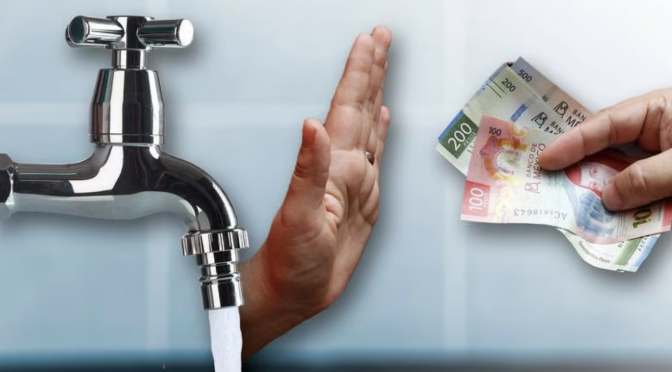 México – Crisis hídrica: México pierde 155 mil mdp en recaudación por no cobrar servicios de agua (El Financiero)