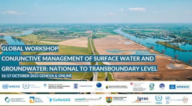 Workshop Global sobre la Gestión Conjunta de Aguas Superficiales y Subterráneas: Nivel Nacional a Transfronterizo (CEPE)