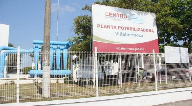 Tabasco-Plantas potabilizadoras paran operaciones por lluvias en Villahermosa (El Heraldo de Tabasco)
