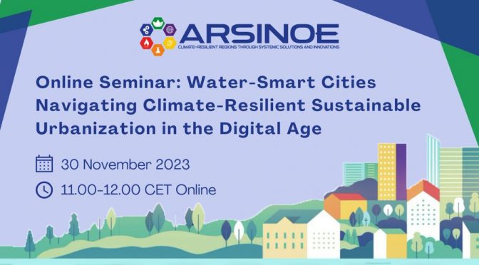 Ciudades Inteligentes en el Agua: Navegando por la Urbanización Sostenible y Resiliente al Clima en la Era Digital(ARSIONE)