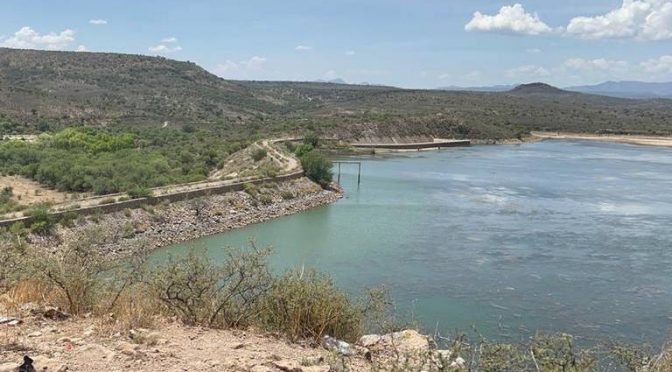 Durango-Reportan bajos niveles de agua en presa Los Naranjos (El Sol de Durango)