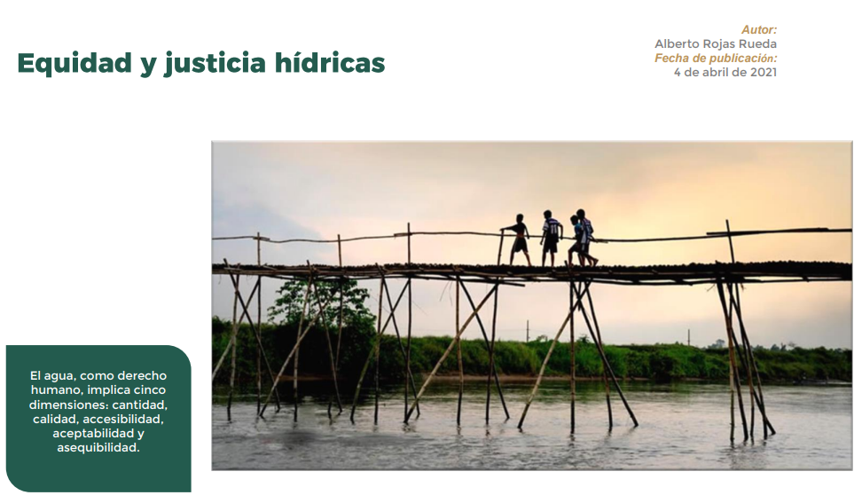 Equidad y justicia hídricas (IMTA)