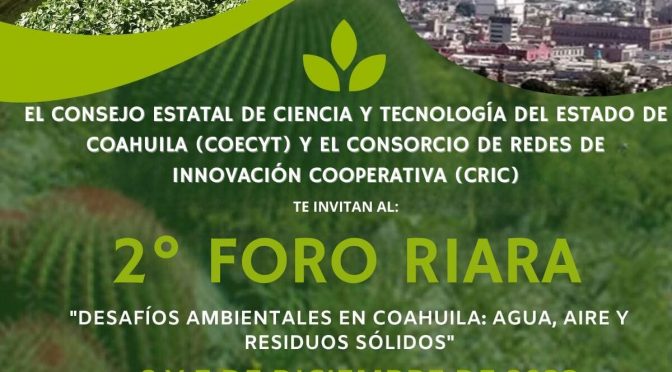 Desafíos ambientales en Coahuila: agua, aire y residuos solidos (CRIC)